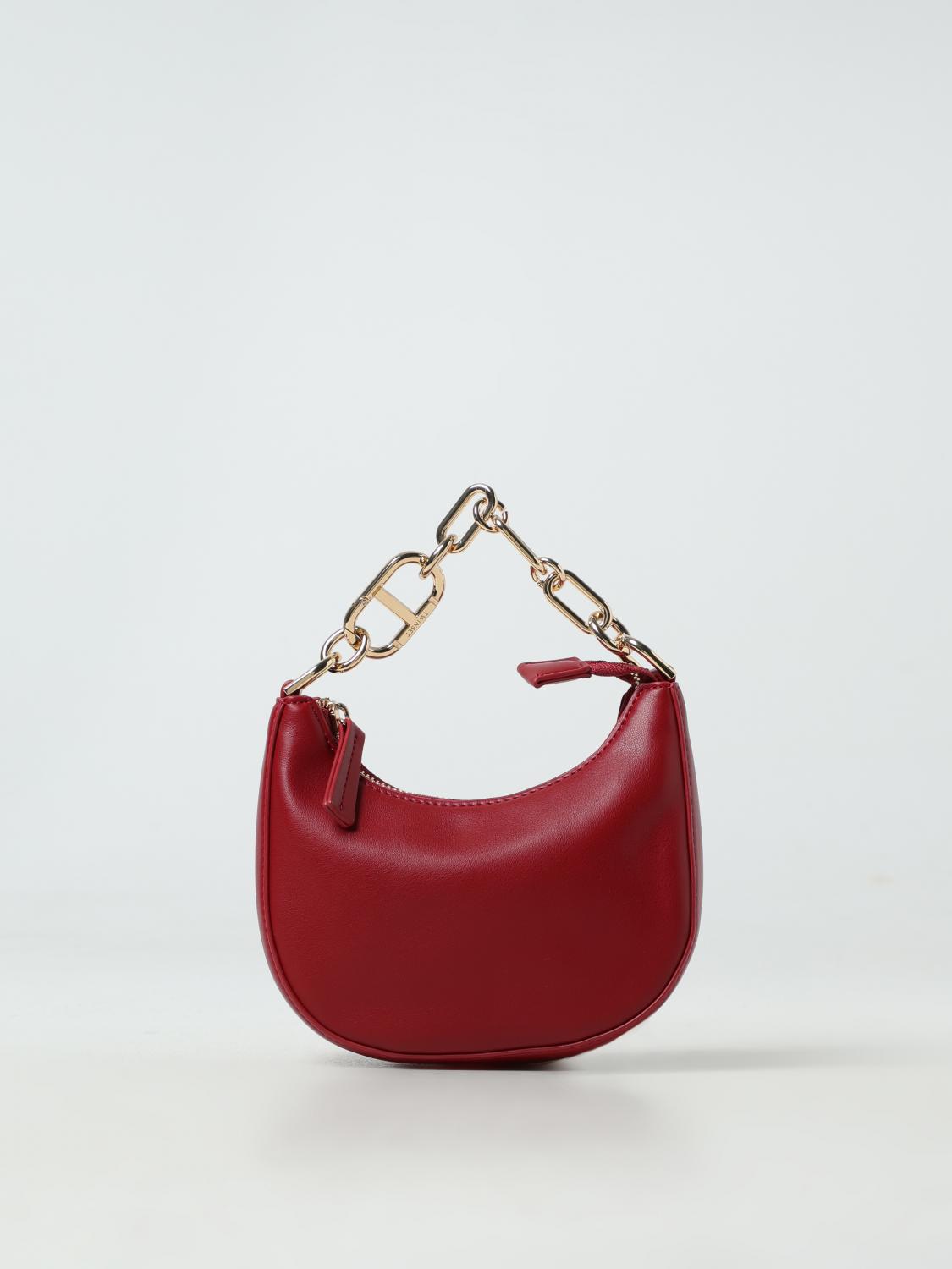 TWINSET MINI BAG: Shoulder bag woman Twinset, Burgundy - Img 1