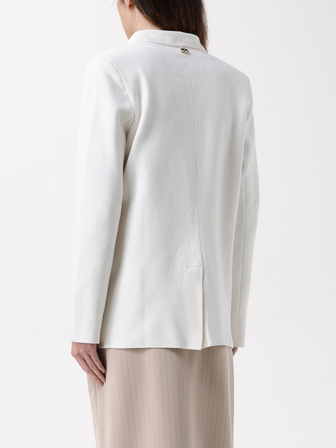 TWINSET BLAZER: Blazer femme Twinset, Blanc - Img 2