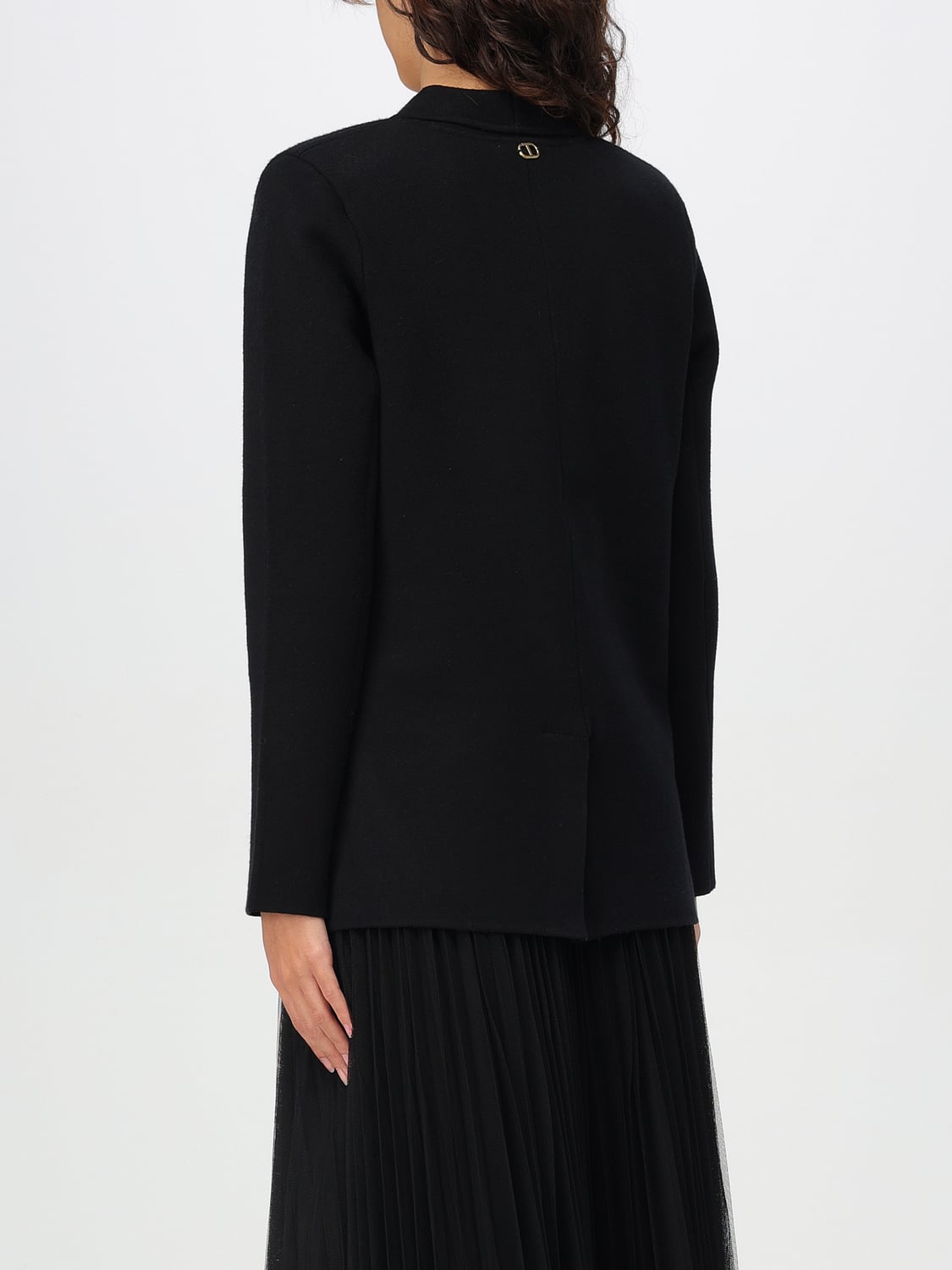 TWINSET AMERICANA: Americana mujer Twinset, Negro - Img 2