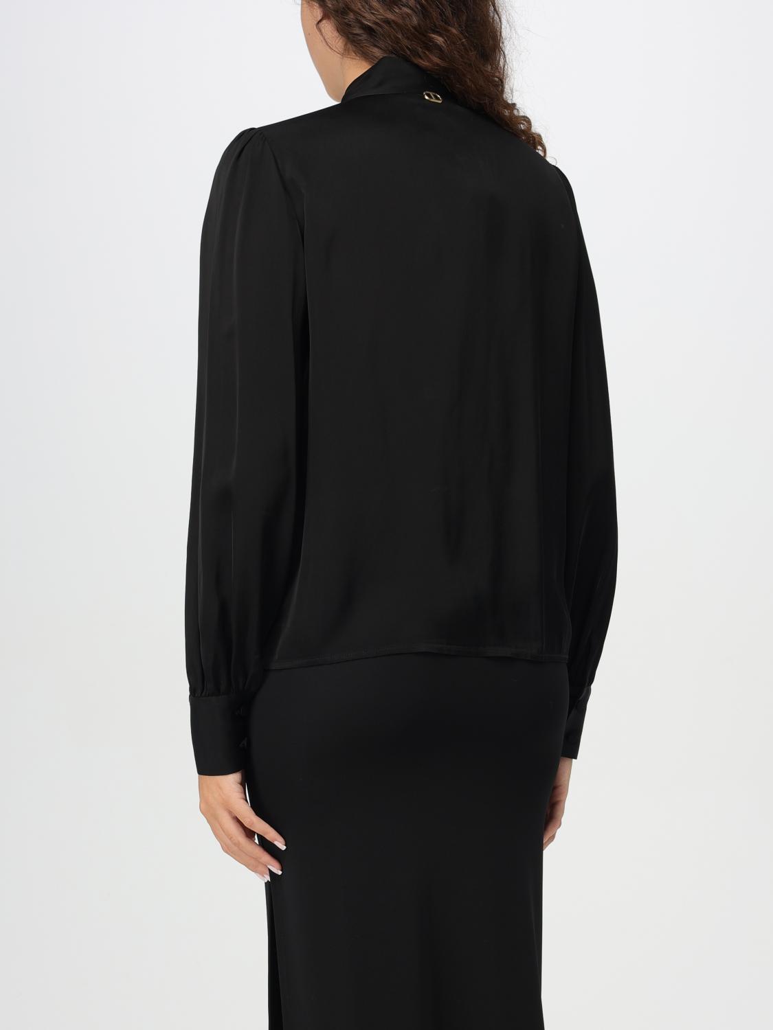 TWINSET HEMDBLUSE: Top damen Twinset, Schwarz - Img 2