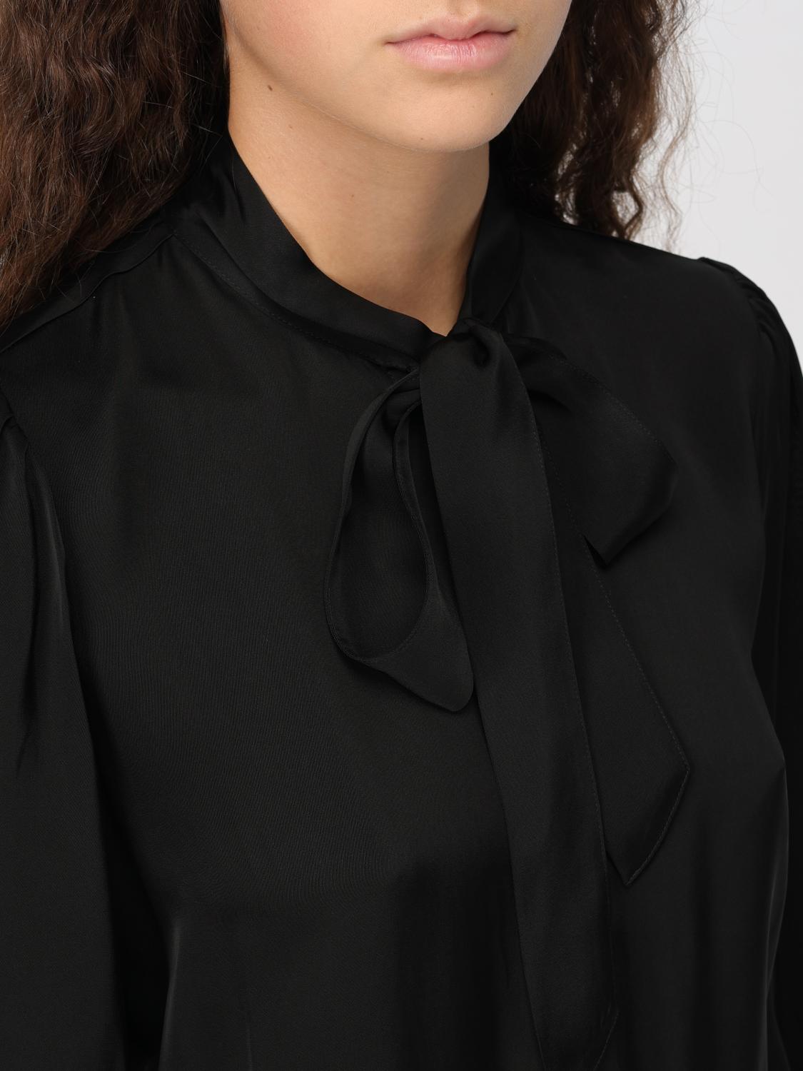 TWINSET HEMDBLUSE: Top damen Twinset, Schwarz - Img 3