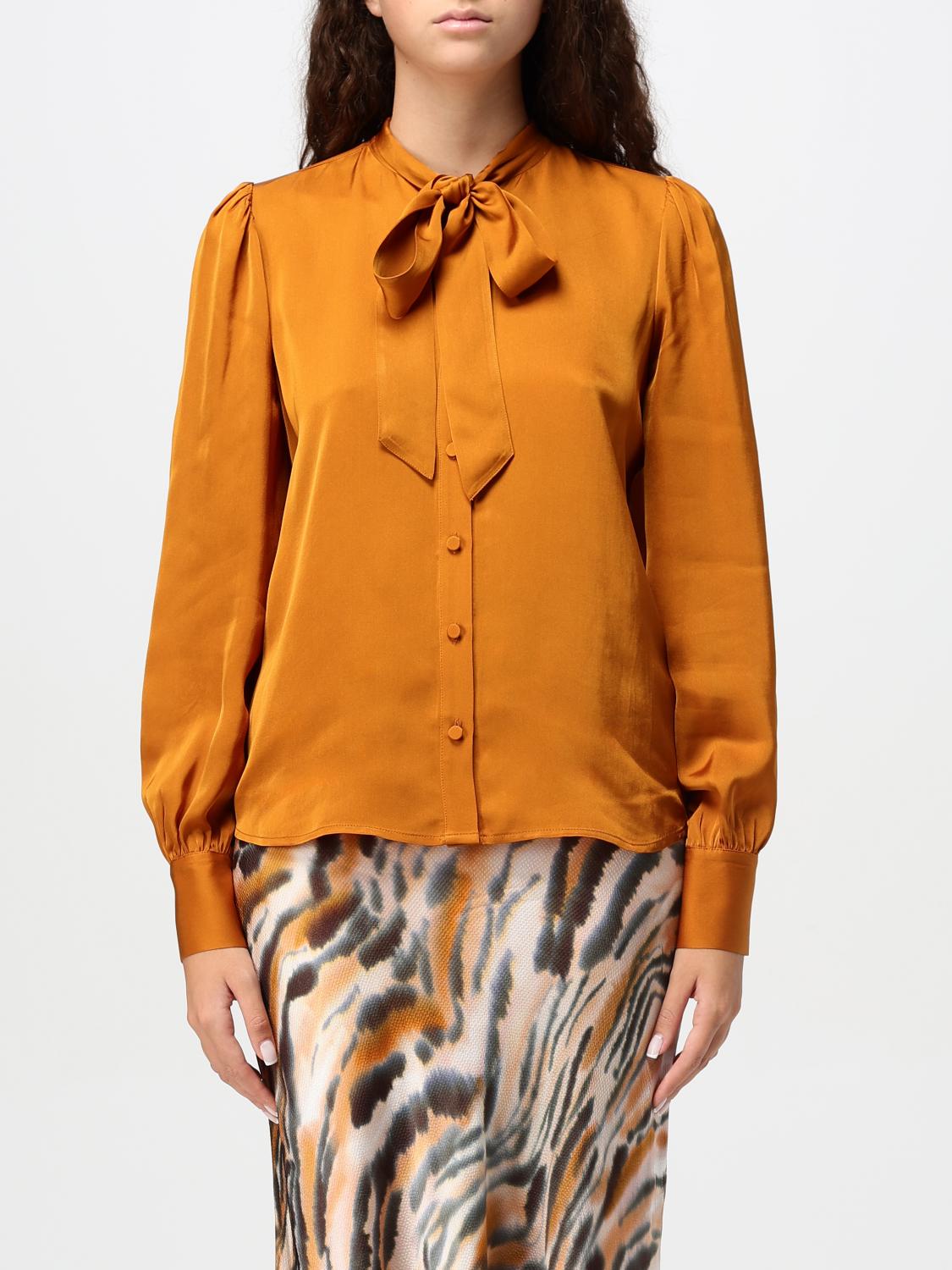TWINSET CAMICIA: Camicia Twinset in viscosa, Ocra - Img 1