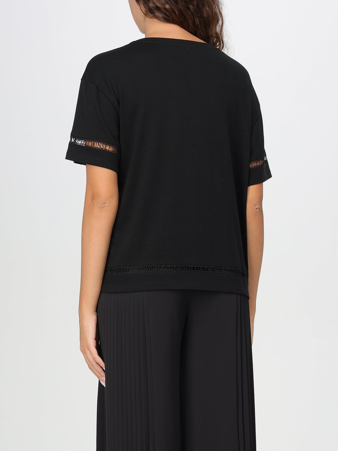 TWINSET CAMISETA: Camiseta mujer Twinset, Negro - Img 2