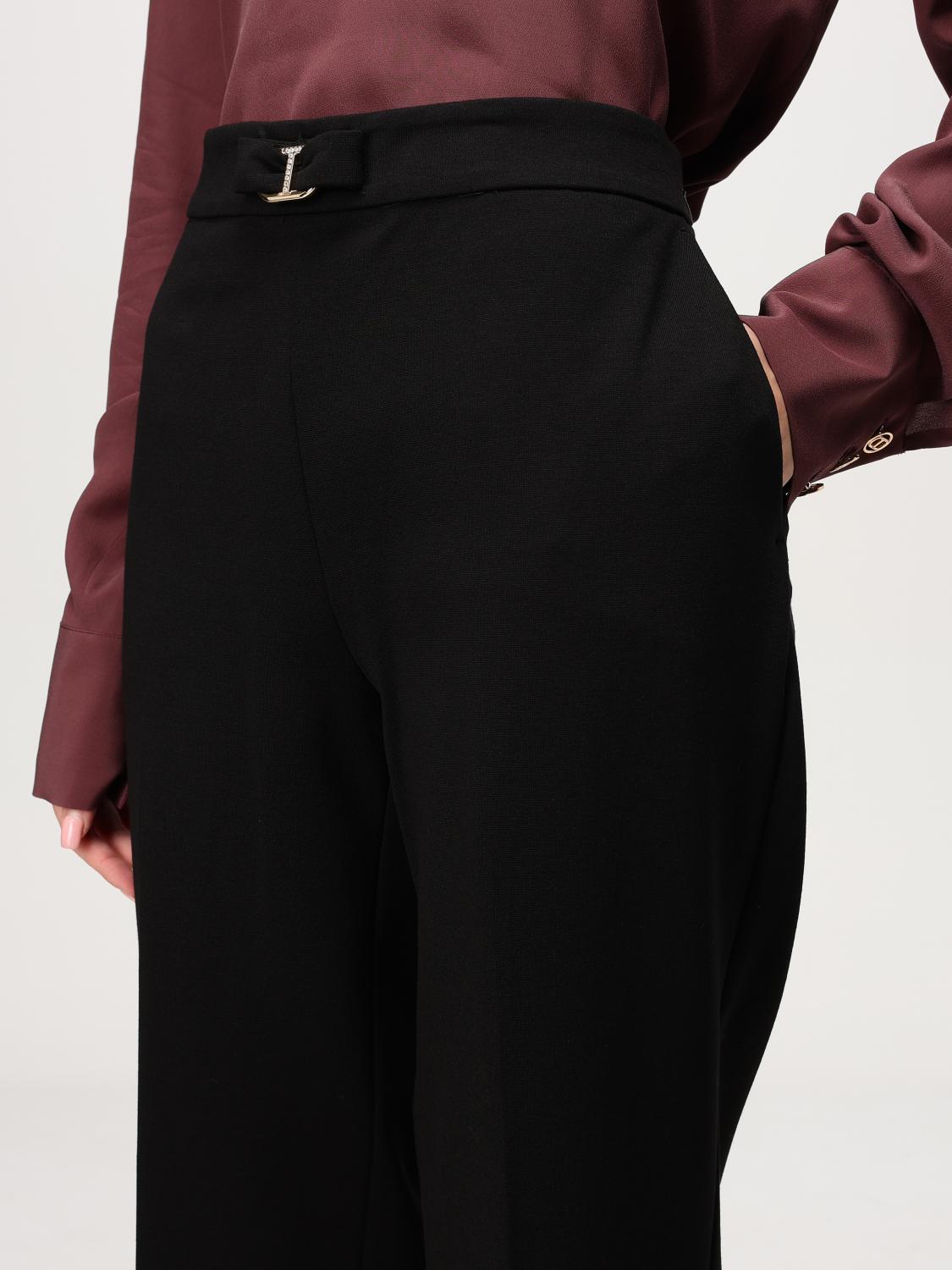 TWINSET PANTS: Pants woman Twinset, Black - Img 3