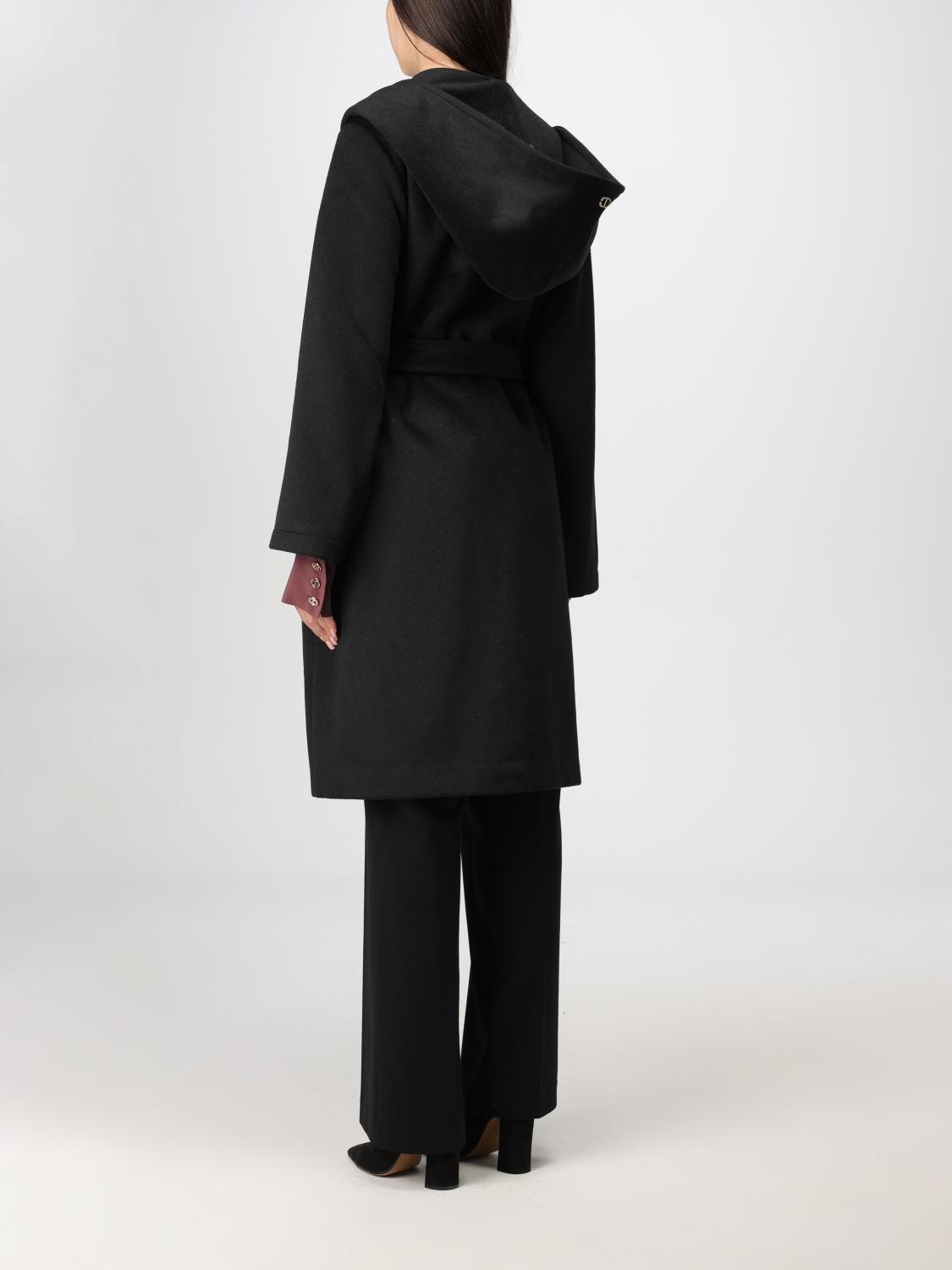 TWINSET COAT: Coat woman Twinset, Black - Img 2