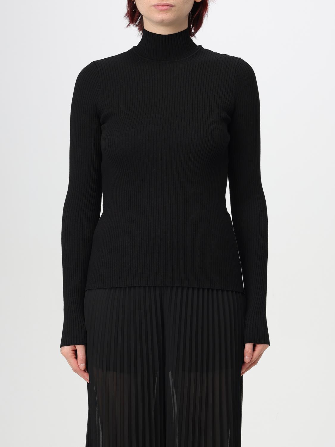 TWINSET MAGLIA: Maglia Twinset in misto viscosa , Nero - Img 1