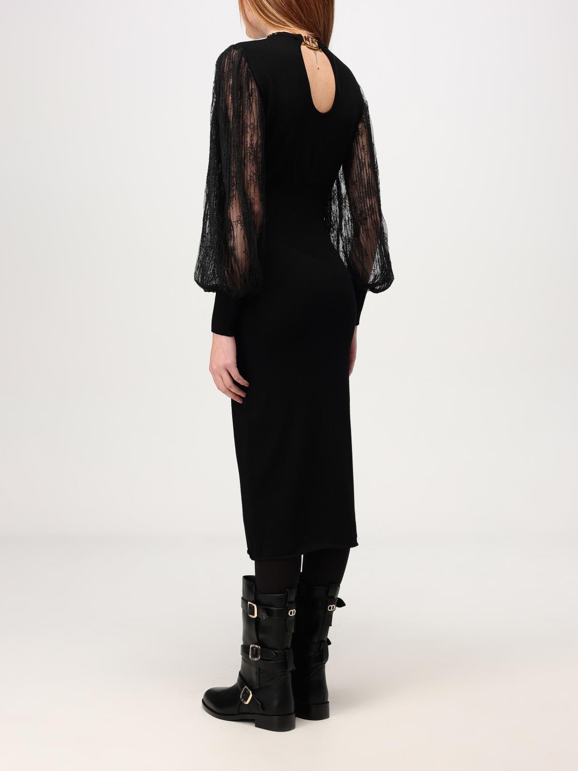 TWINSET DRESS: Dress woman Twinset, Black - Img 2