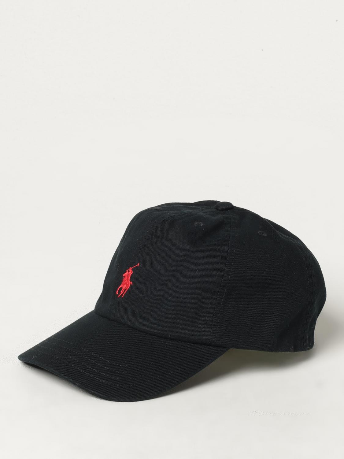 POLO RALPH LAUREN HAT: Hat kids Polo Ralph Lauren, Black - Img 1