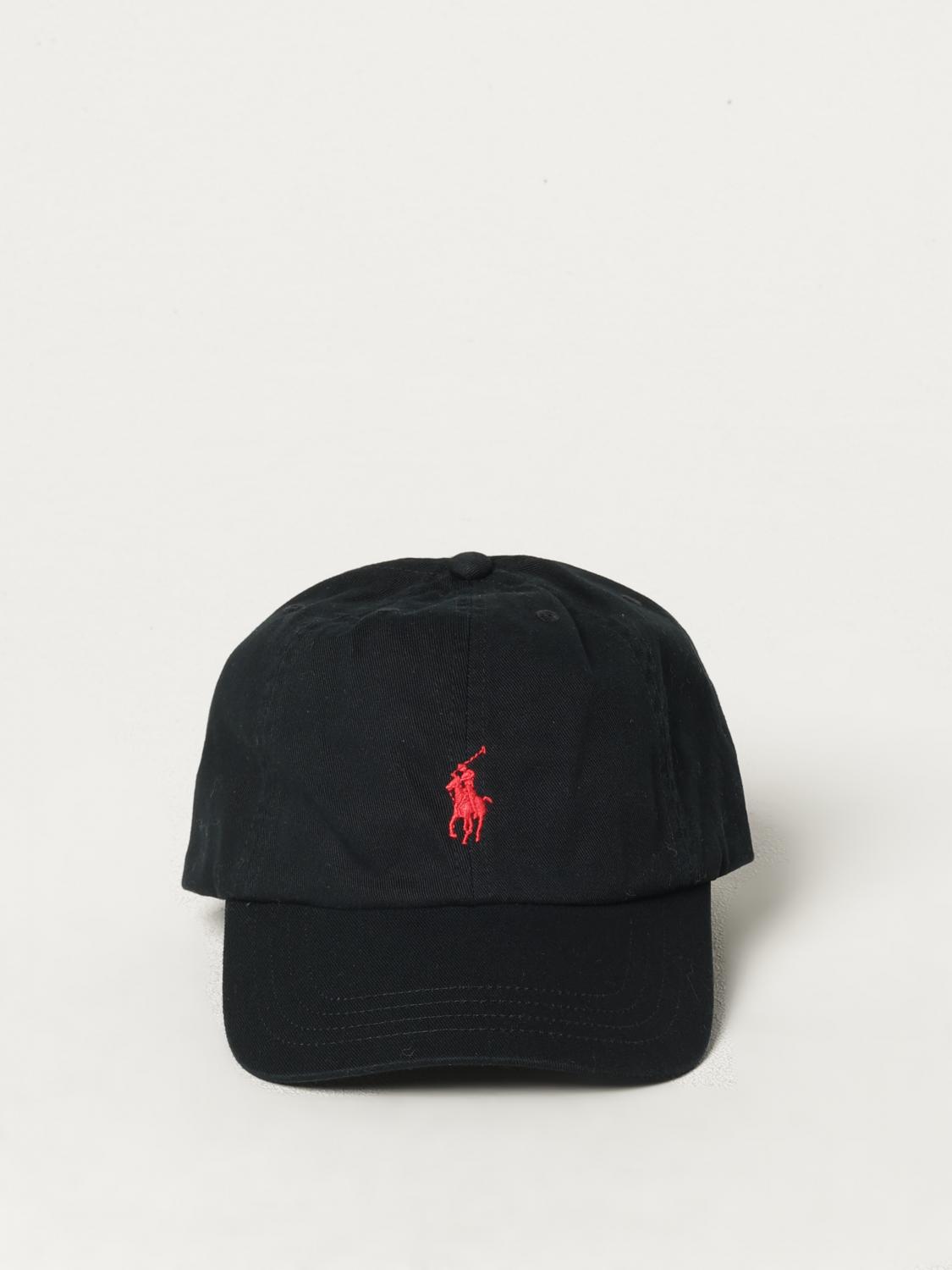 POLO RALPH LAUREN 모자: 모자 남아 Polo Ralph Lauren, 블랙 - Img 2