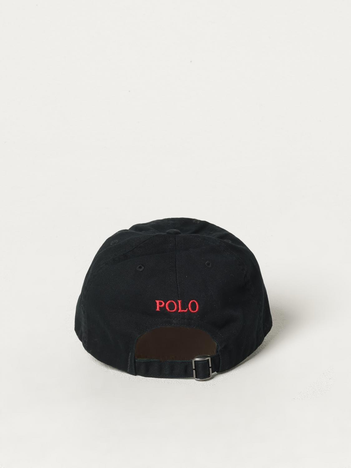 POLO RALPH LAUREN HAT: Hat kids Polo Ralph Lauren, Black - Img 3