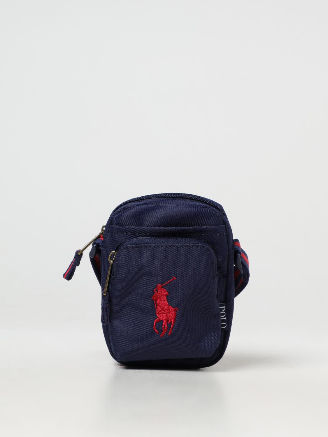 POLO RALPH LAUREN 클러치: 가방 남아 Polo Ralph Lauren, 네이비 - Img 1