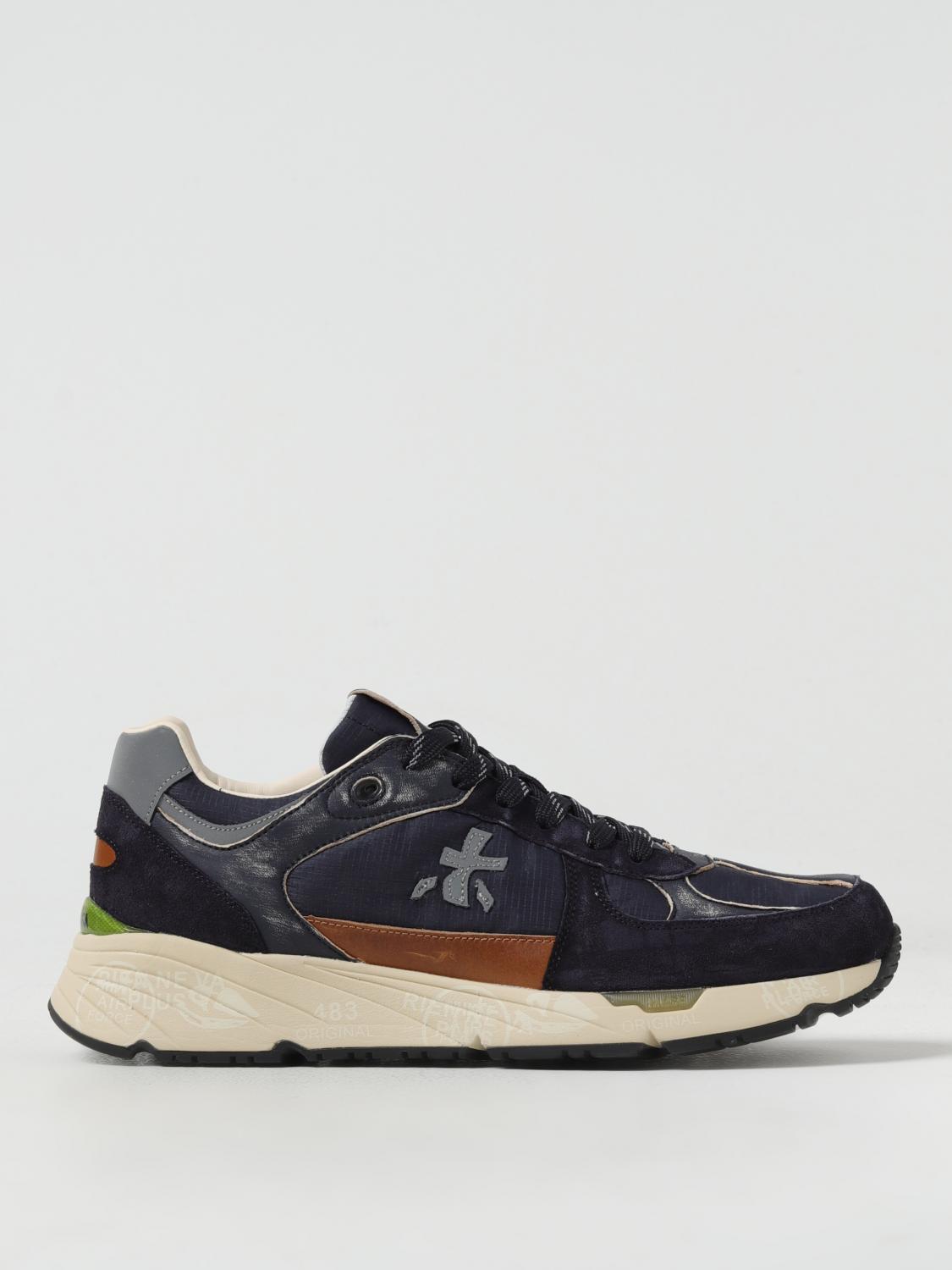 PREMIATA BASKETS: Baskets homme Premiata, Bleu - Img 1