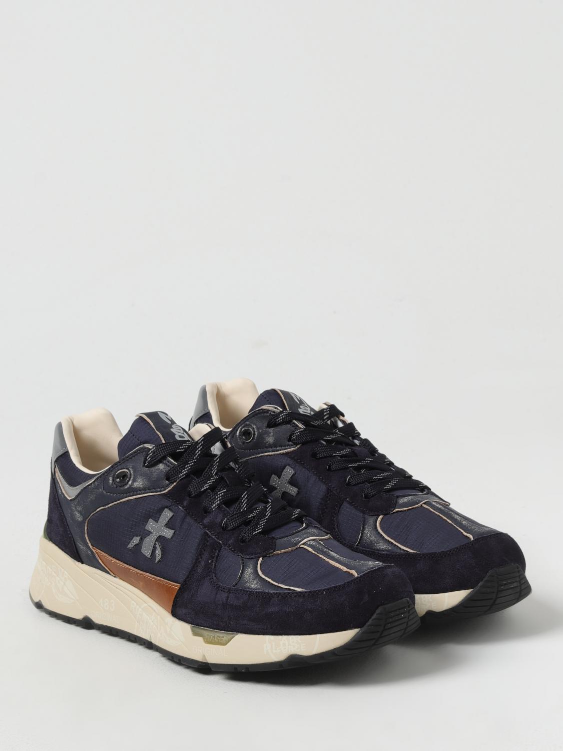 PREMIATA BASKETS: Baskets homme Premiata, Bleu - Img 2
