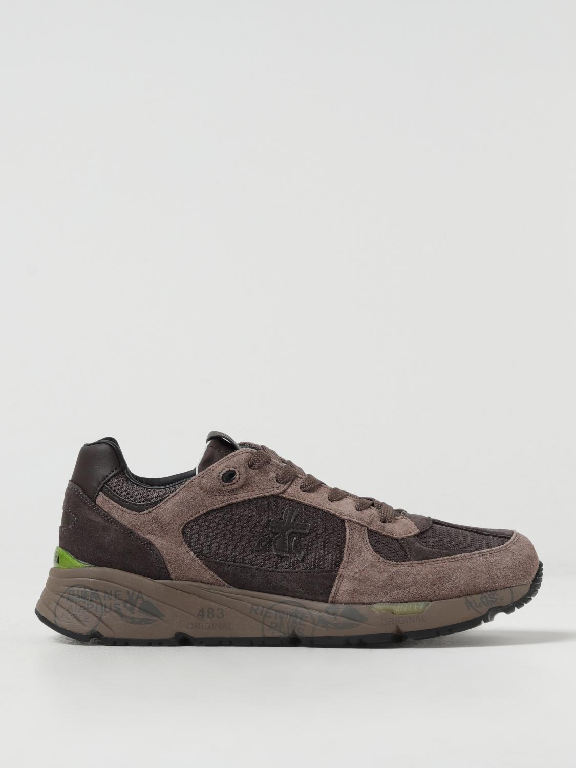 PREMIATA BASKETS: Baskets homme Premiata, Marron - Img 1