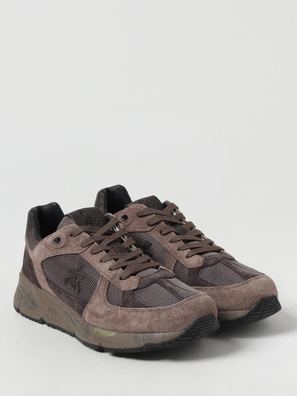 PREMIATA BASKETS: Baskets homme Premiata, Marron - Img 2
