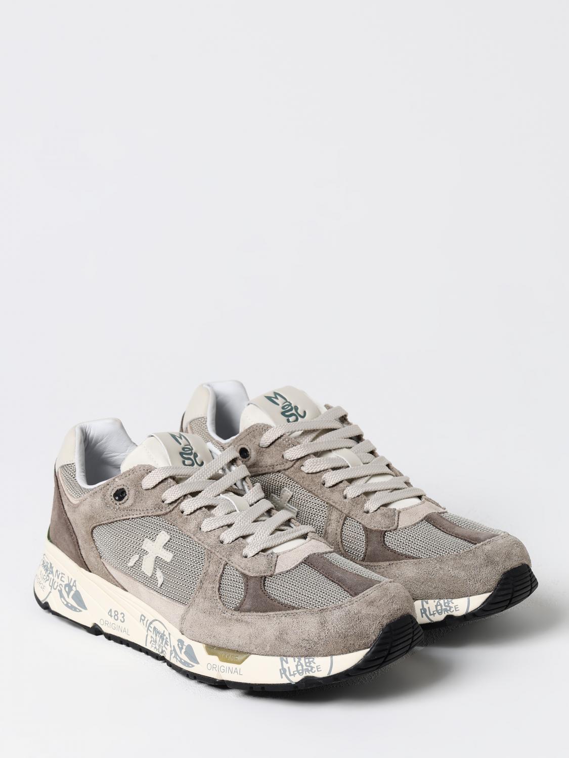 PREMIATA BASKETS: Baskets homme Premiata, Taupe - Img 2