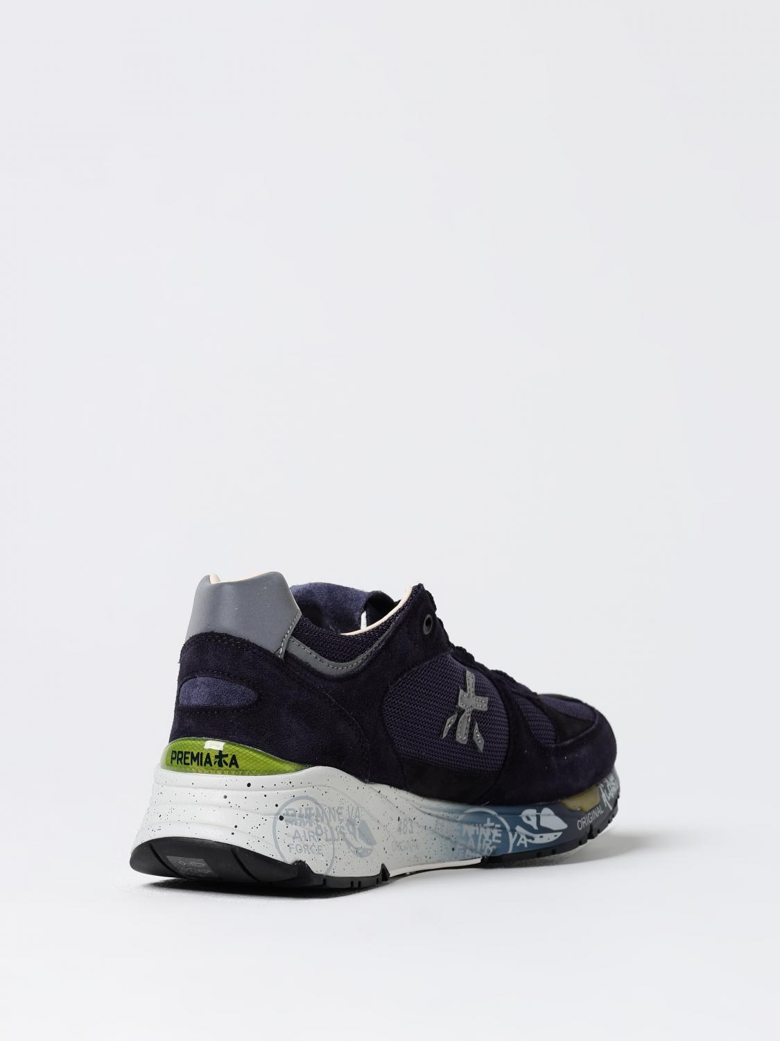 PREMIATA BASKETS: Baskets homme Premiata, Bleu 1 - Img 3