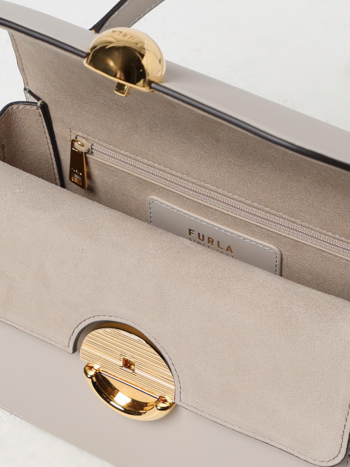 FURLA MINI BAG: Shoulder bag woman Furla, Yellow Cream - Img 3