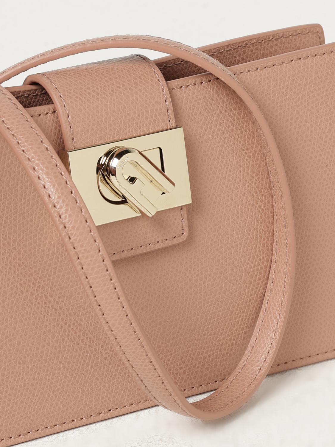 FURLA MINI BAG: Shoulder bag woman Furla, Blush Pink - Img 3