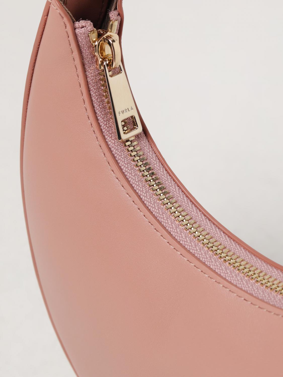 FURLA MINI BAG: Shoulder bag woman Furla, Blush Pink - Img 3