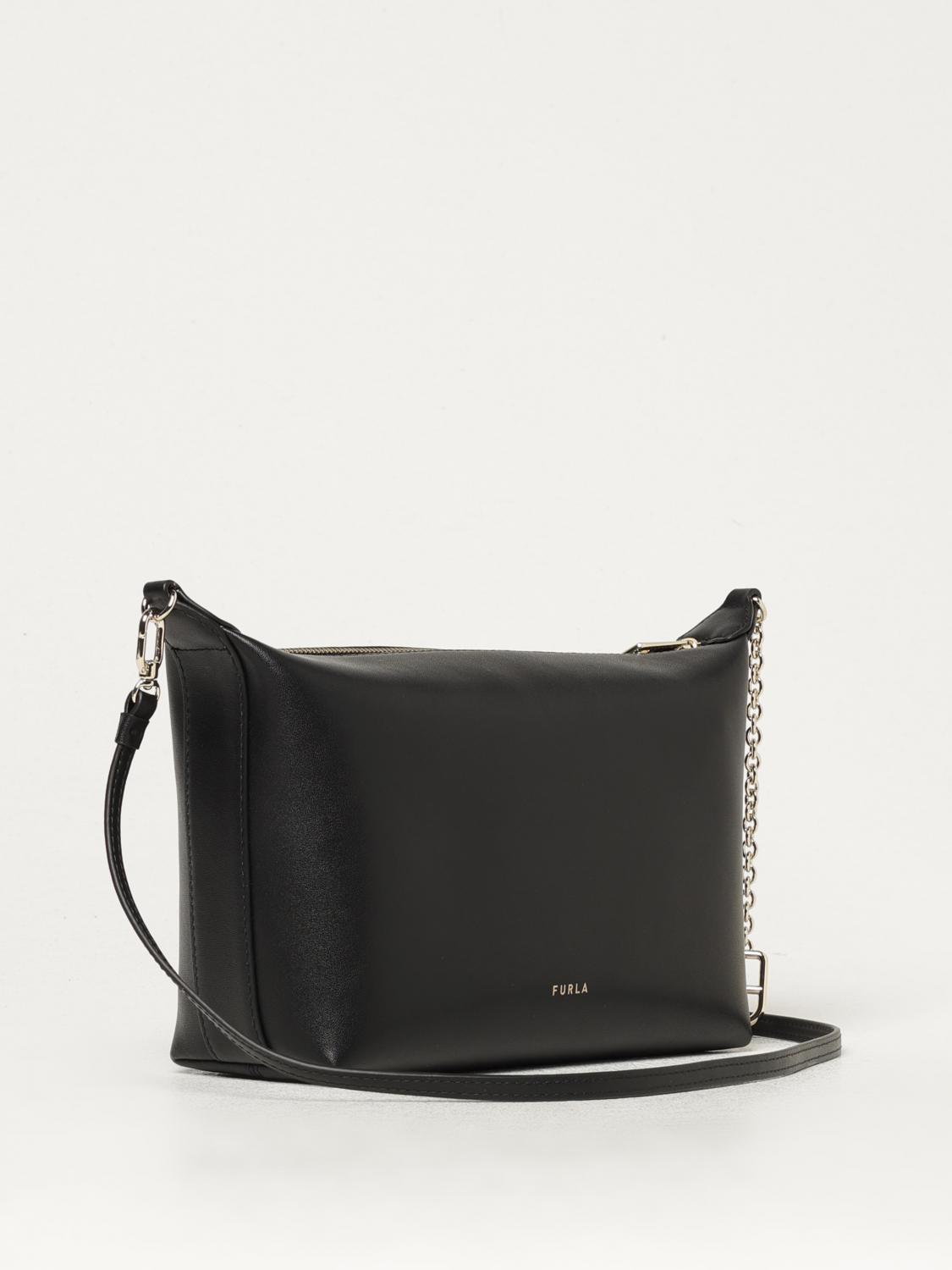 FURLA MINI BAG: Shoulder bag woman Furla, Black - Img 2