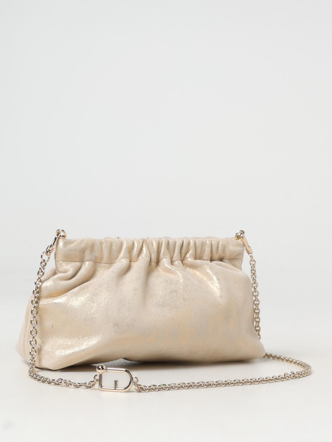 FURLA CLUTCH: Shoulder bag woman Furla, Gold - Img 2