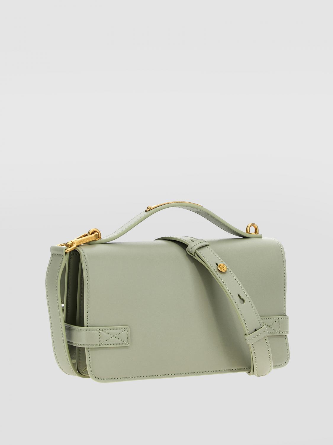 BALMAIN: Shoulder bag woman - Green | Balmain handbag