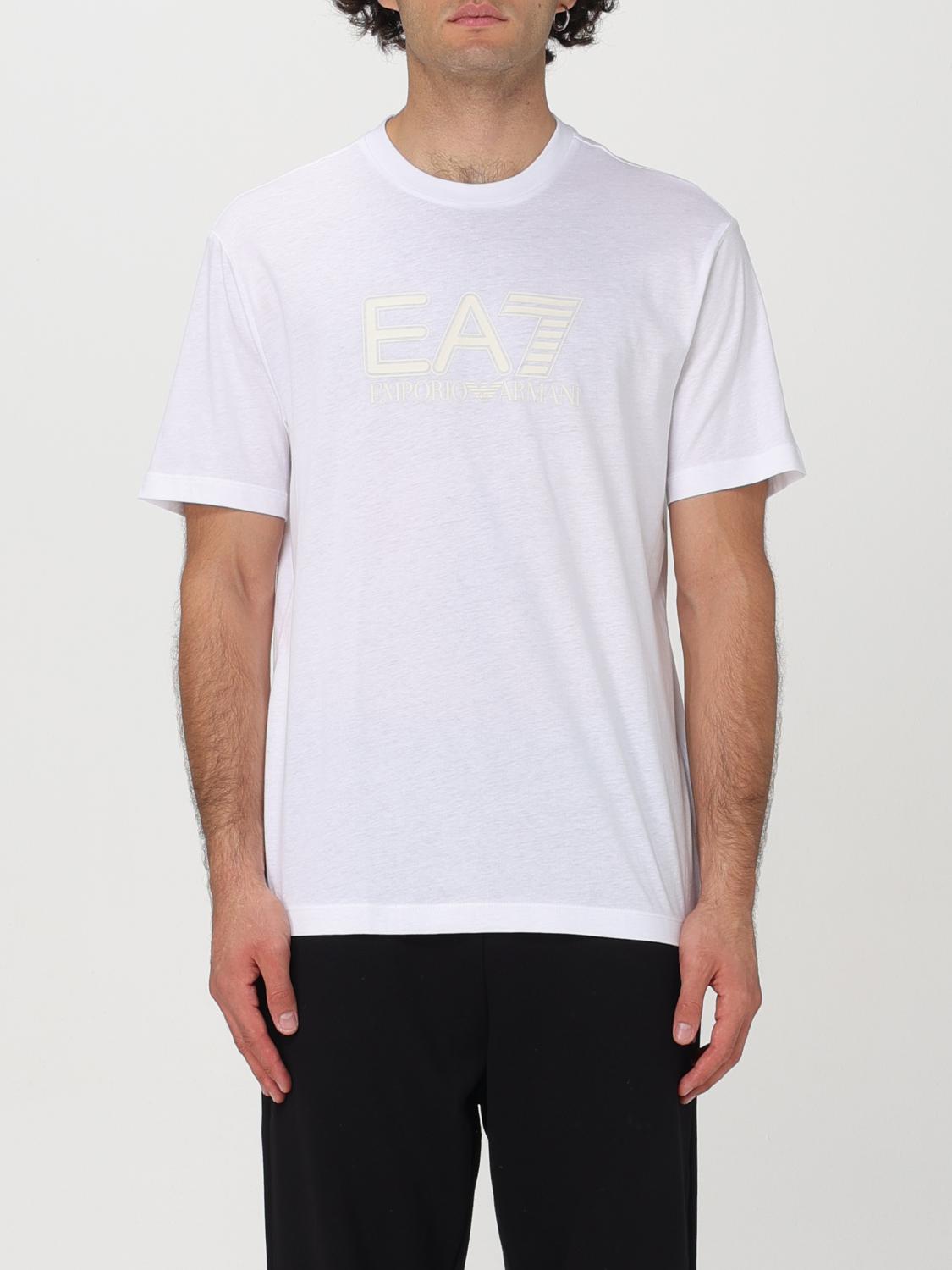 EA7 T-SHIRT: T-shirt men Ea7, White - Img 1