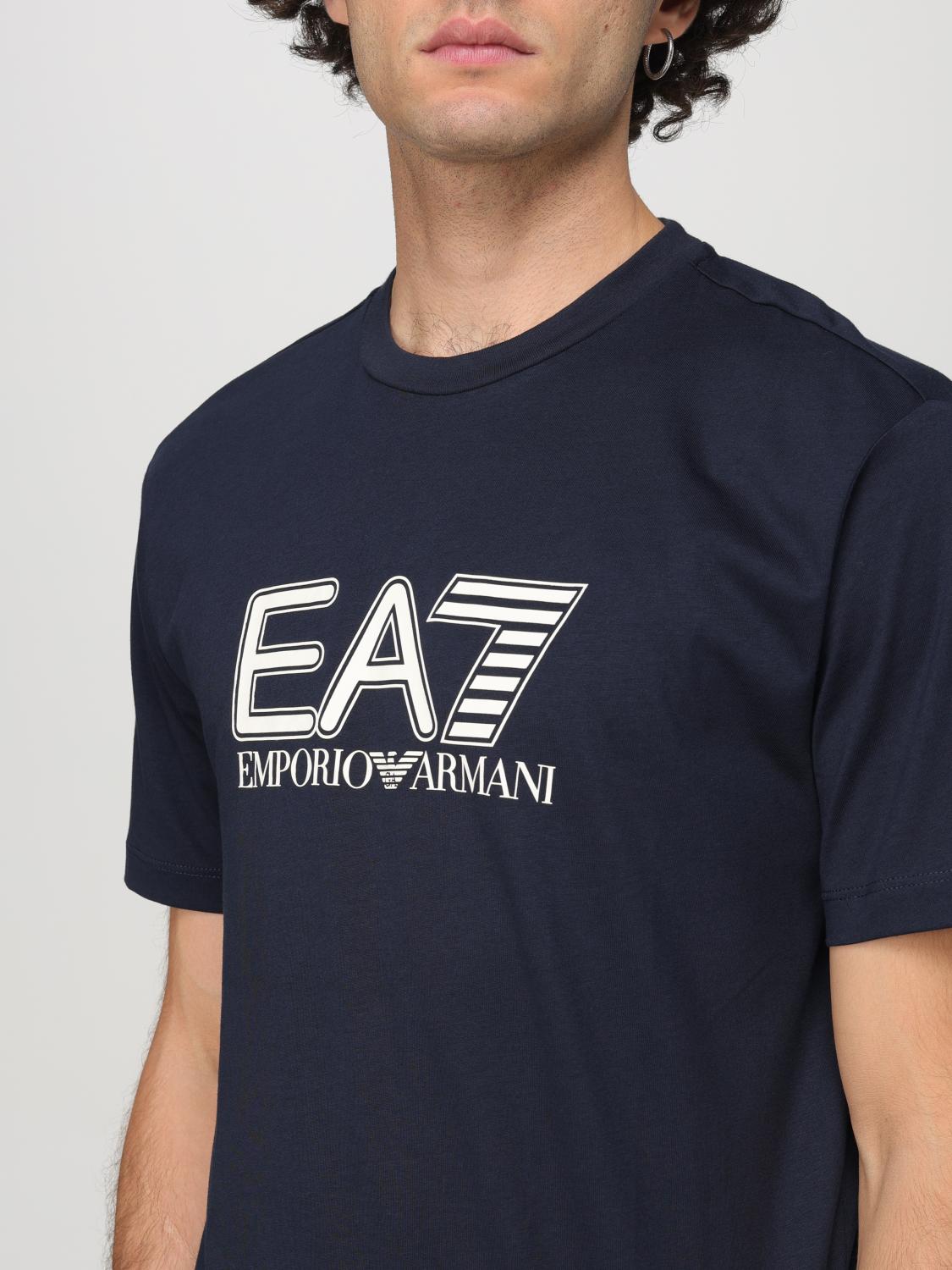 EA7 CAMISETA: Camiseta hombre Ea7, Azul Oscuro - Img 3