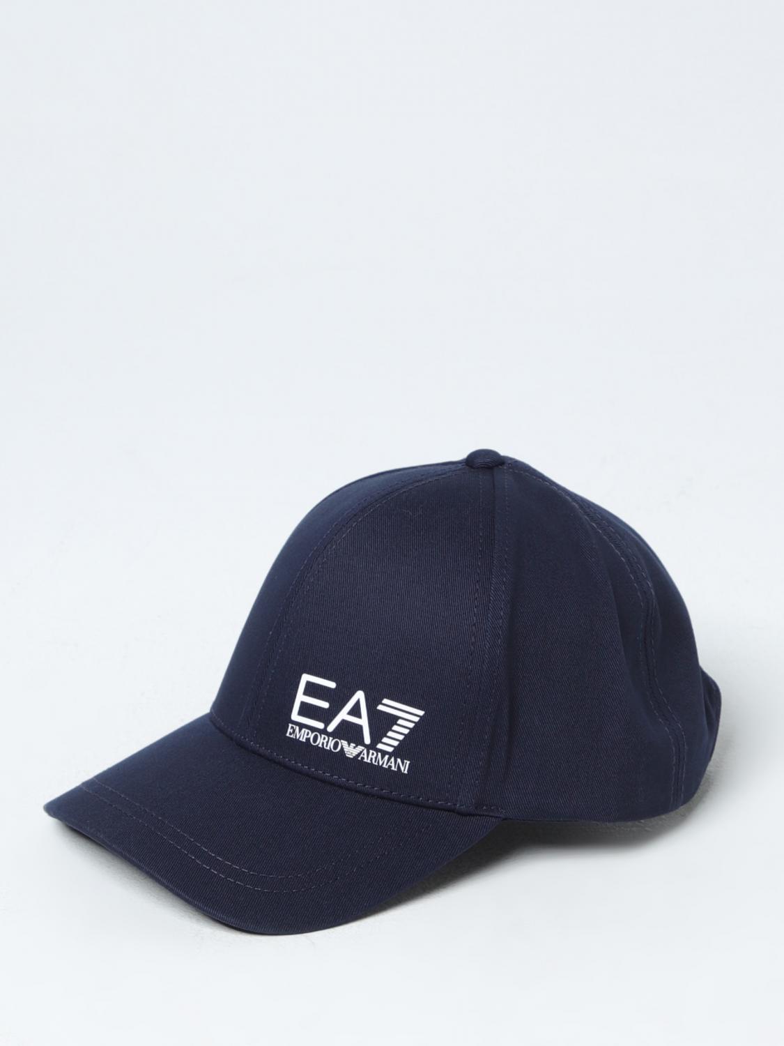 Giglio Cappello EA7 in cotone con stampa logo