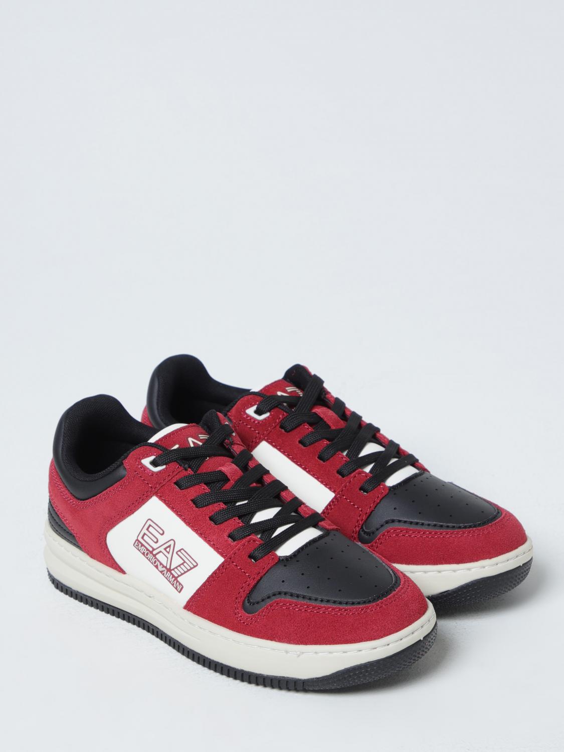 EA7 SNEAKERS: Sneakers herren Ea7, Burgunderrot - Img 2