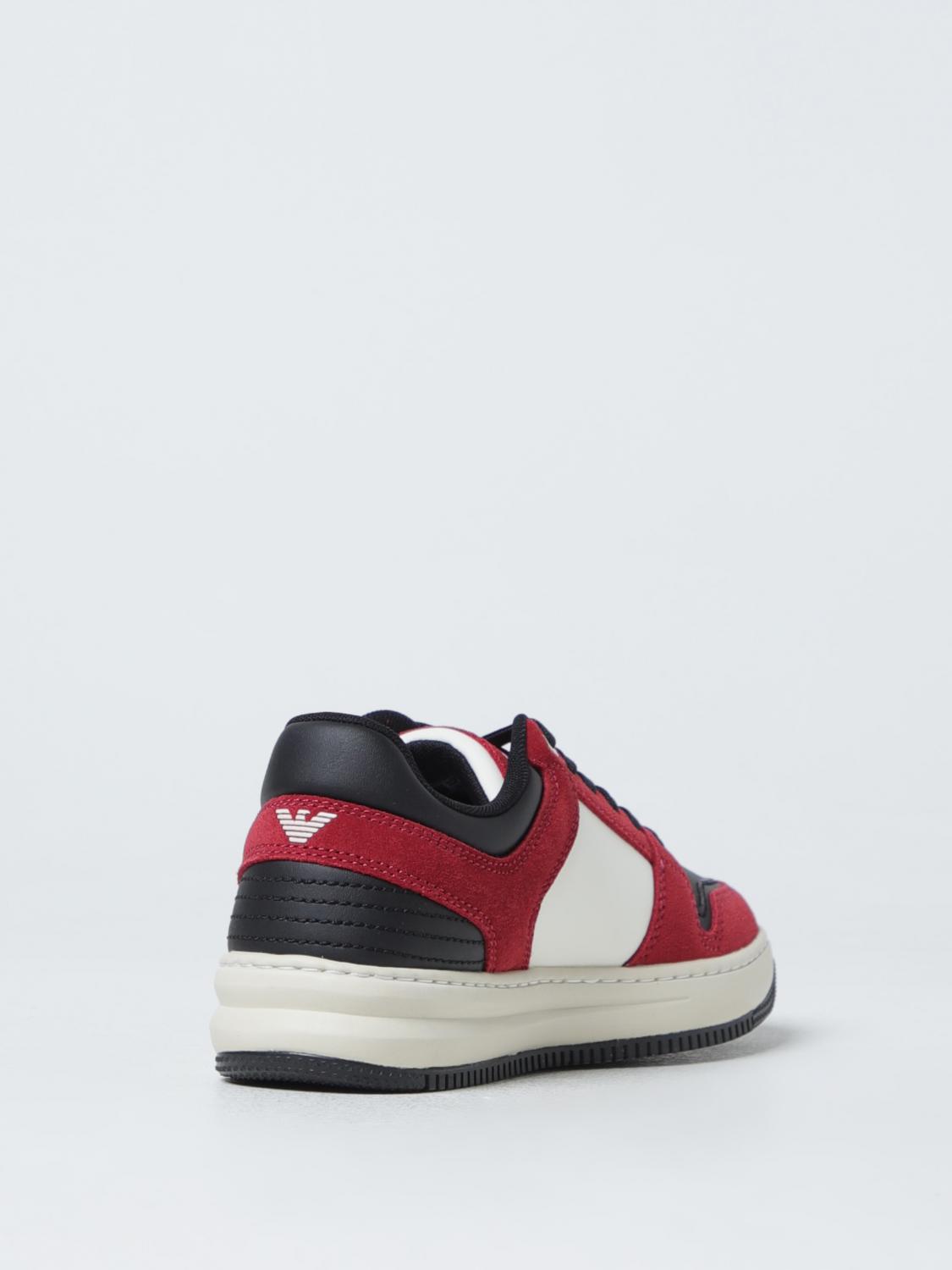 EA7 SNEAKERS: Sneakers herren Ea7, Burgunderrot - Img 3
