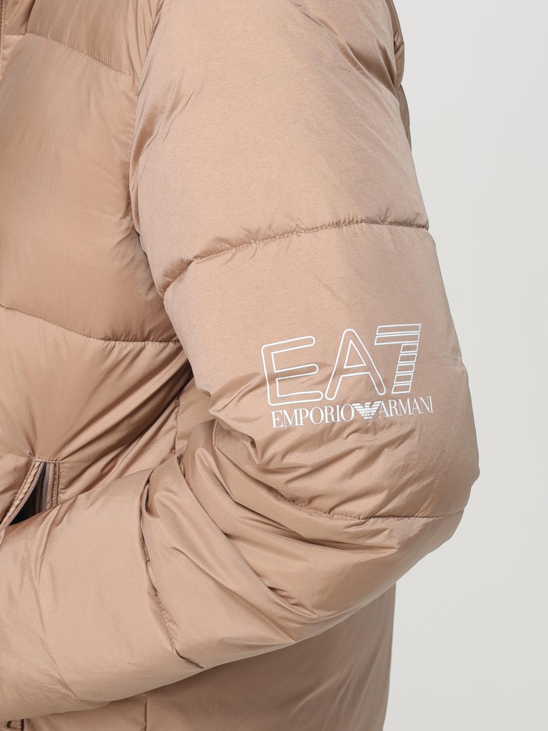 EA7 GIACCA: Piumino EA7 in nylon trapuntato , Marrone - Img 4