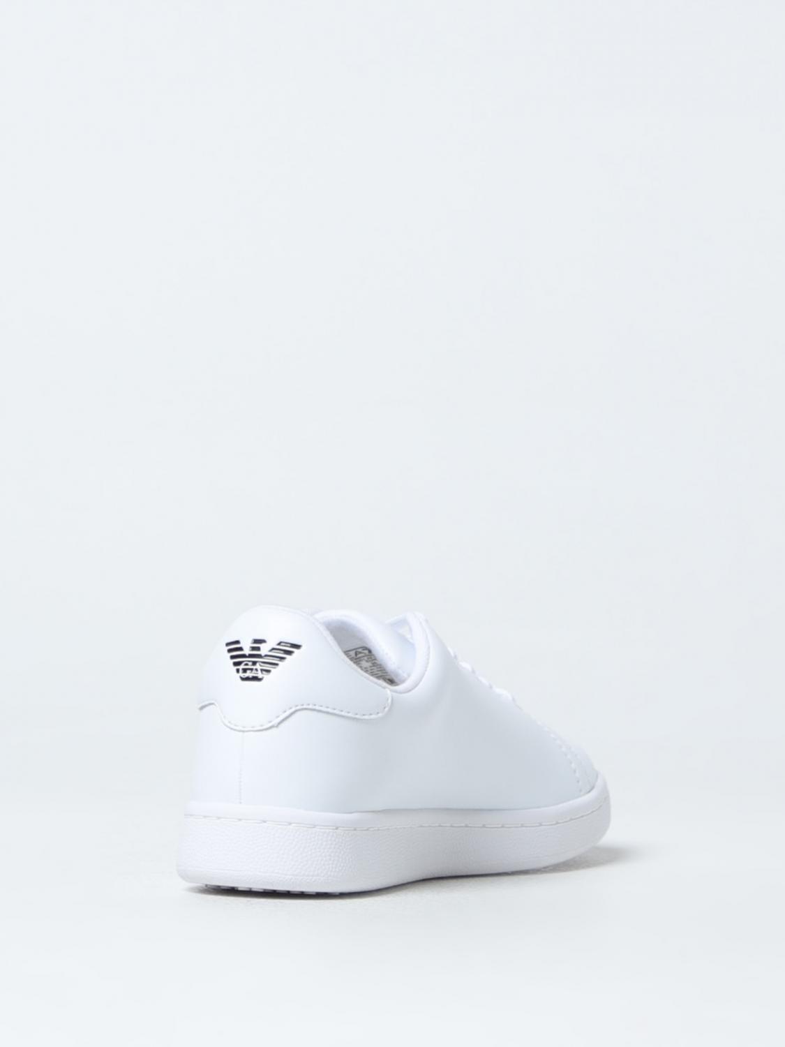 EA7 SNEAKERS: Sneakers EA7 in pelle sintetica, Bianco - Img 3