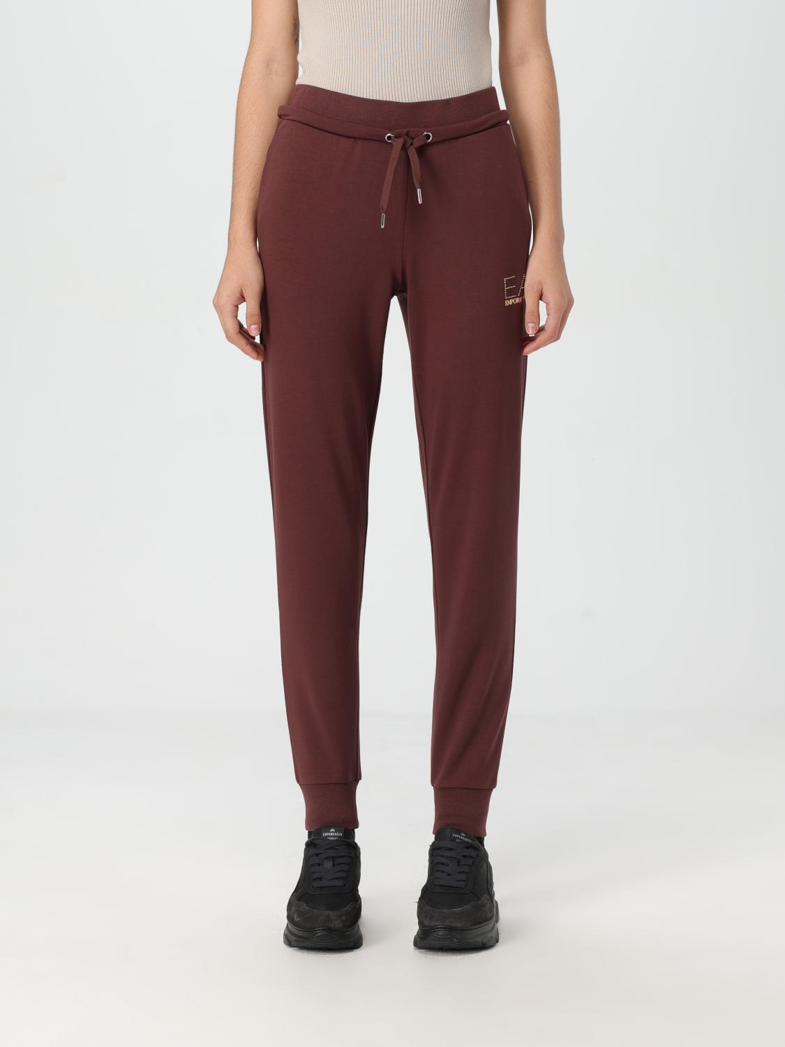 EA7 JUMPSUIT: Jumpsuit damen Ea7, Burgunderrot - Img 6