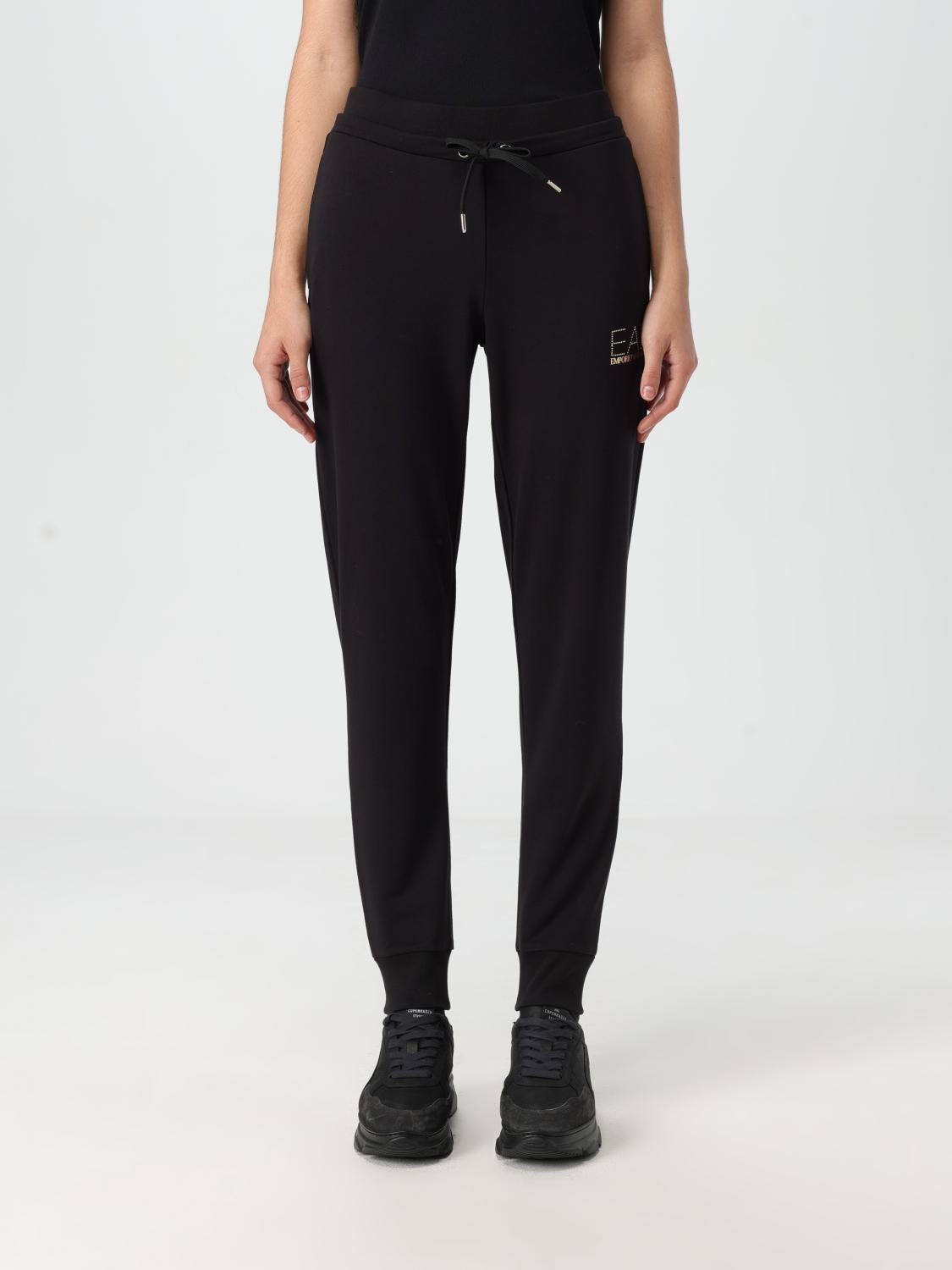 EA7 JUMPSUIT: Jumpsuit damen Ea7, Schwarz 1 - Img 6