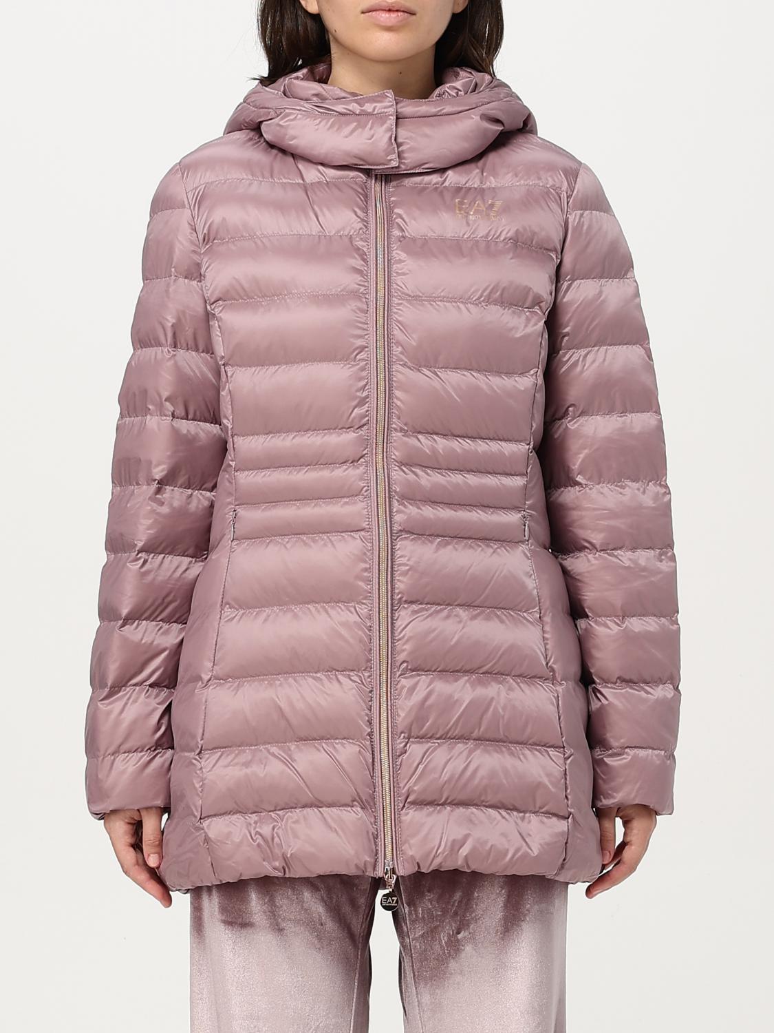 EA7 JACKET: Jacket woman Ea7, Blush Pink - Img 1