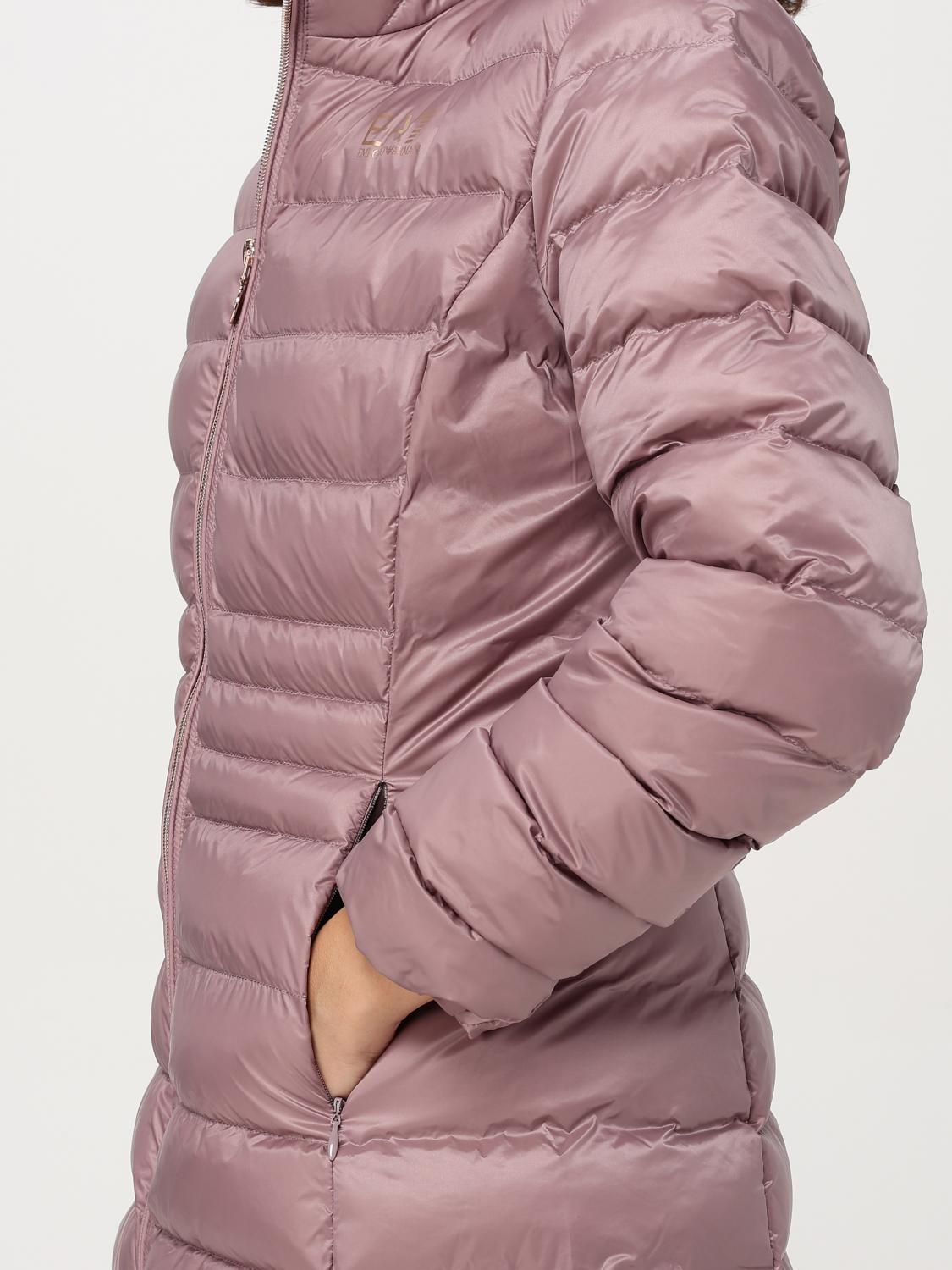 EA7 JACKET: Jacket woman Ea7, Blush Pink - Img 4