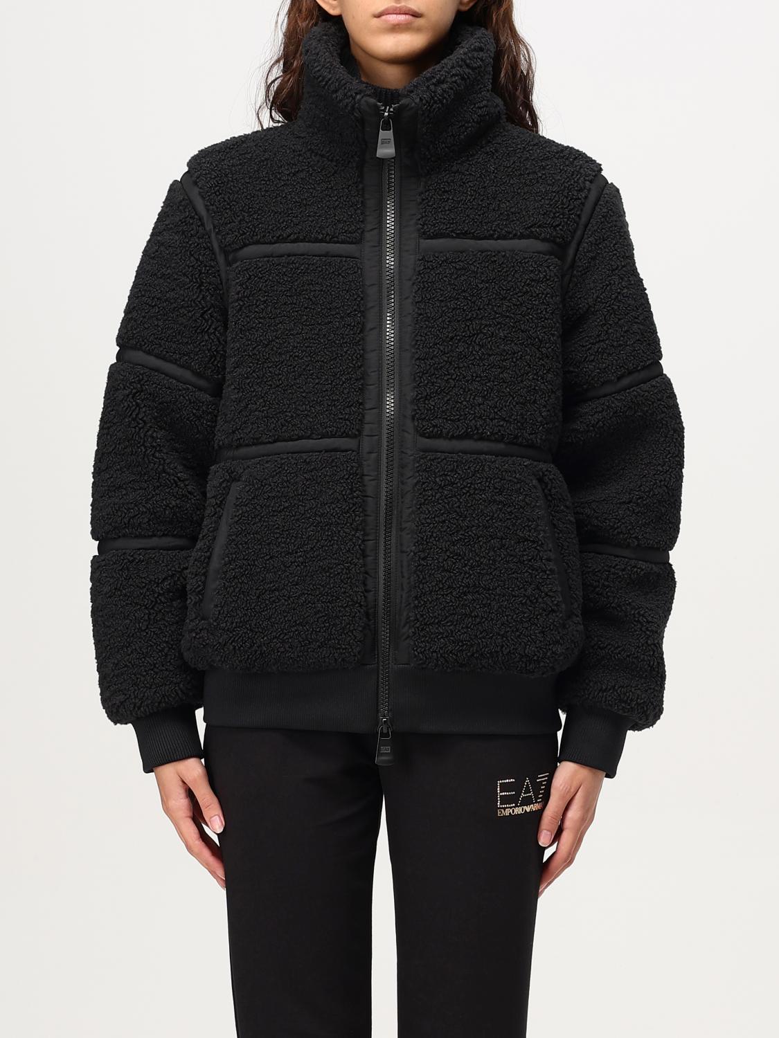 EA7 JACKET: Jacket woman Ea7, Black - Img 1