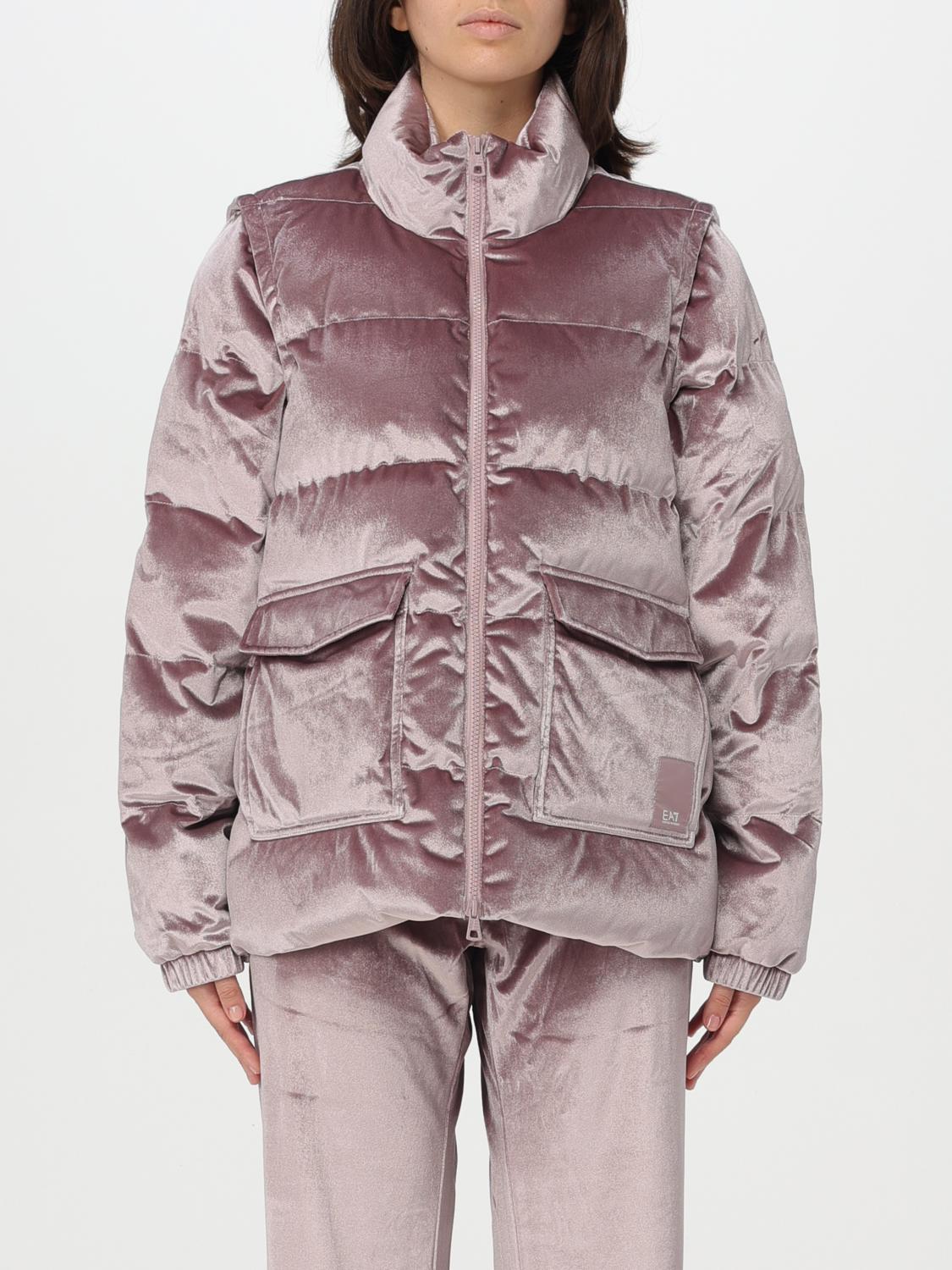 EA7 JACKET: Jacket woman Ea7, Blush Pink - Img 1