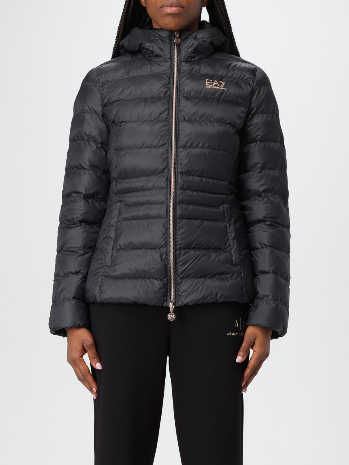 EA7 JACKET: Jacket woman Ea7, Black - Img 1