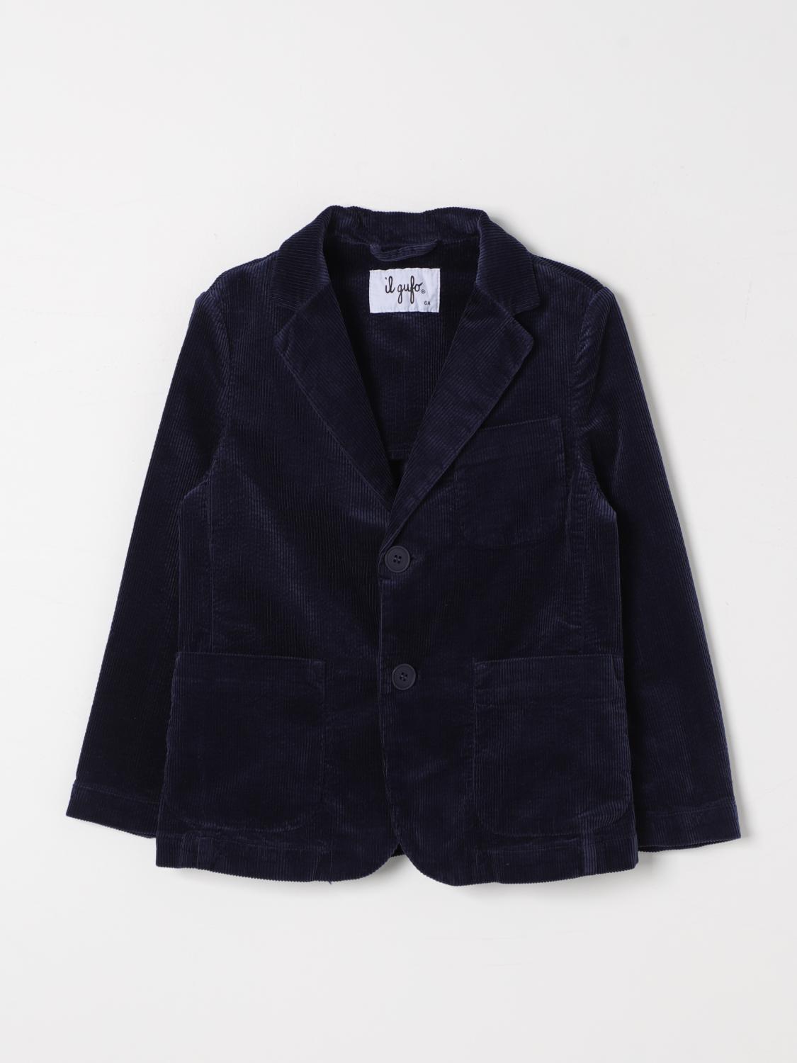 IL GUFO BLAZER: Blazer kids Il Gufo, Blue - Img 1