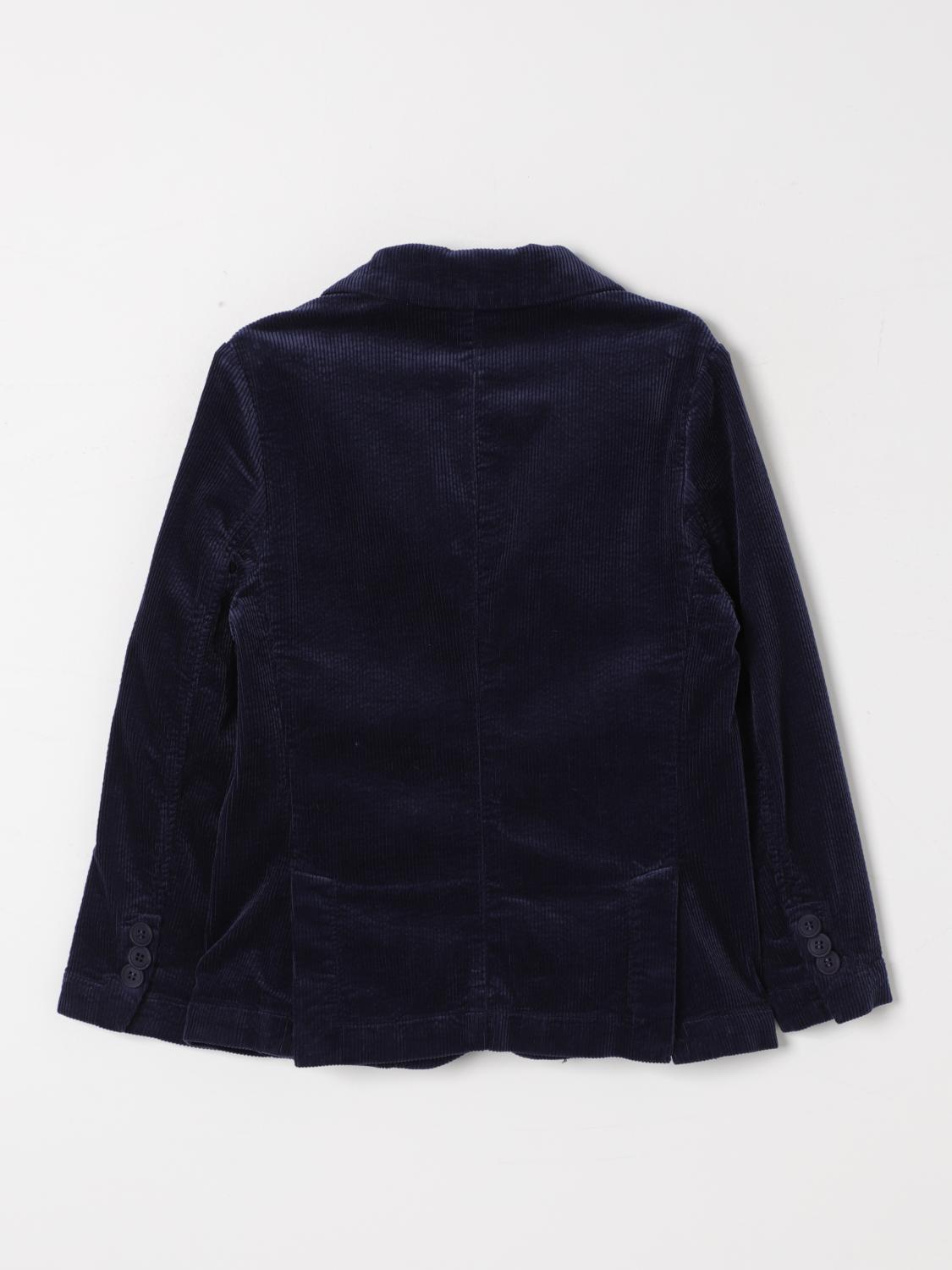 IL GUFO BLAZER: Blazer a monopetto Il Gufo, Blue - Img 2