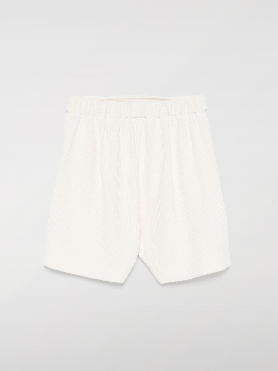 IL GUFO SHORT: Short kids Il Gufo, White - Img 1