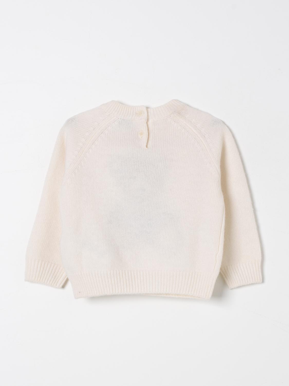 IL GUFO SWEATER: Sweater kids Il Gufo, White - Img 2