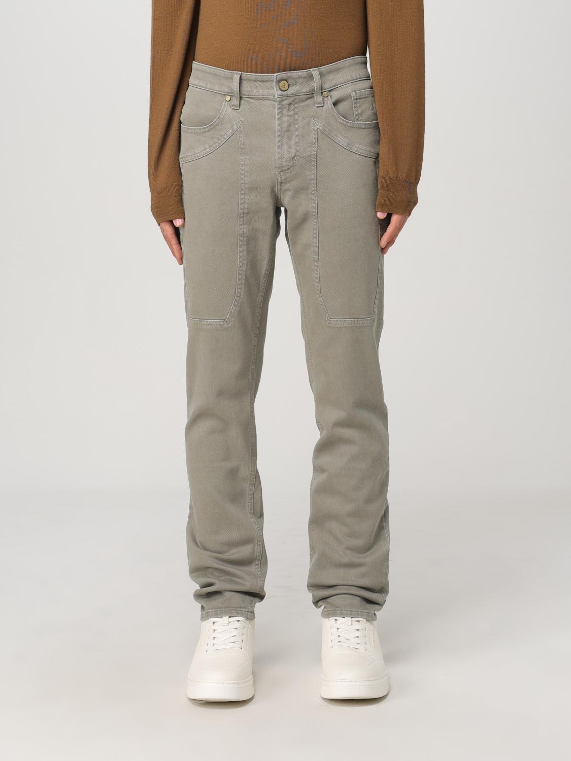 JECKERSON JEANS: Pants men Jeckerson, Military - Img 1