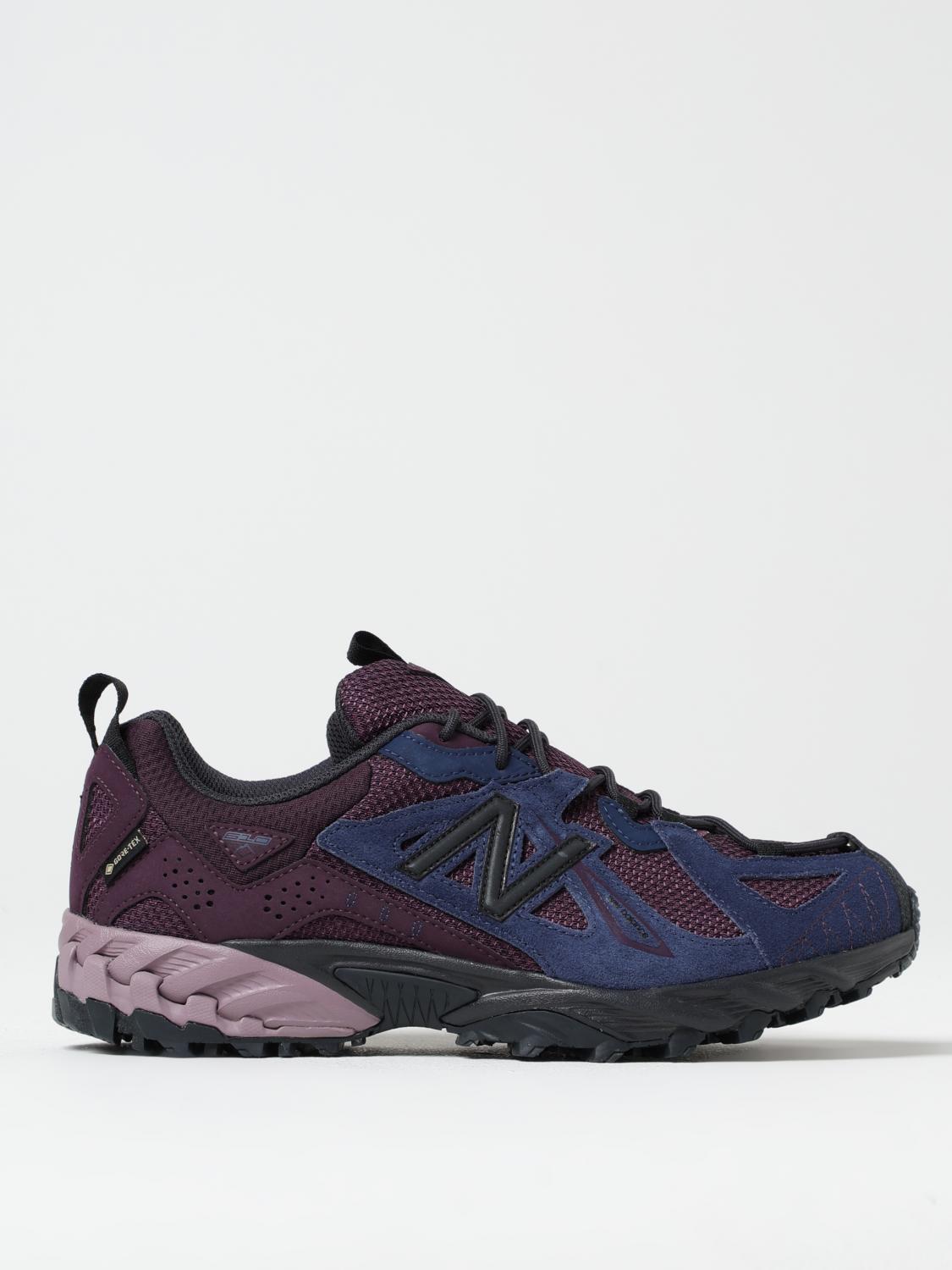 NEW BALANCE SNEAKERS: Sneakers ML610XK New Balance in camoscio e Gore-Tex, Nero - Img 1