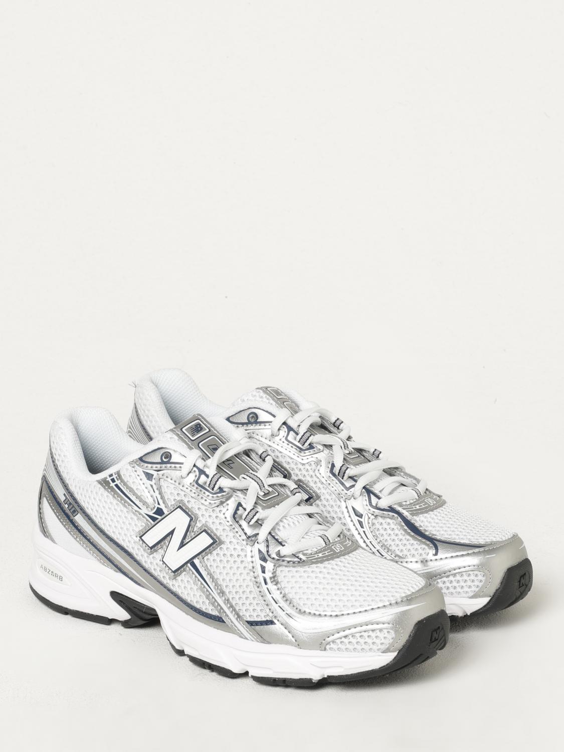 NEW BALANCE Sneakers 740 in mesh e pelle sintetica laminata Bianco Sneakers New Balance U740WN2 online su GIGLIO.COM