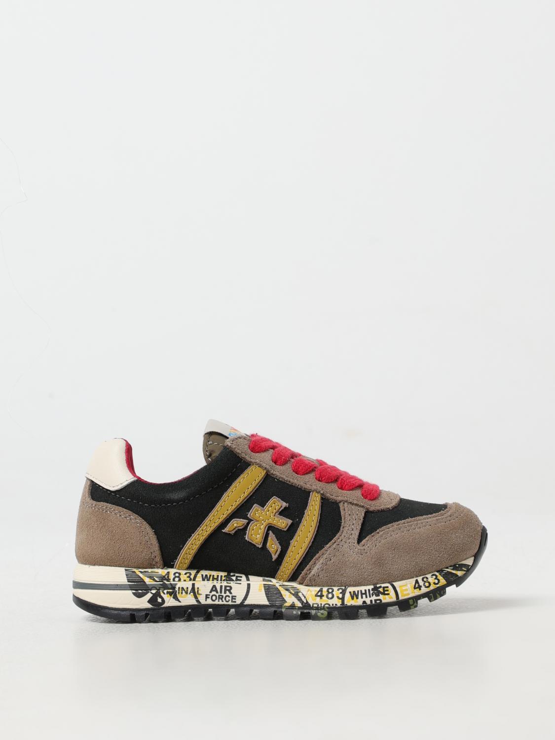 PREMIATA SNEAKERS: Sneakers kids Premiata, Military - Img 1