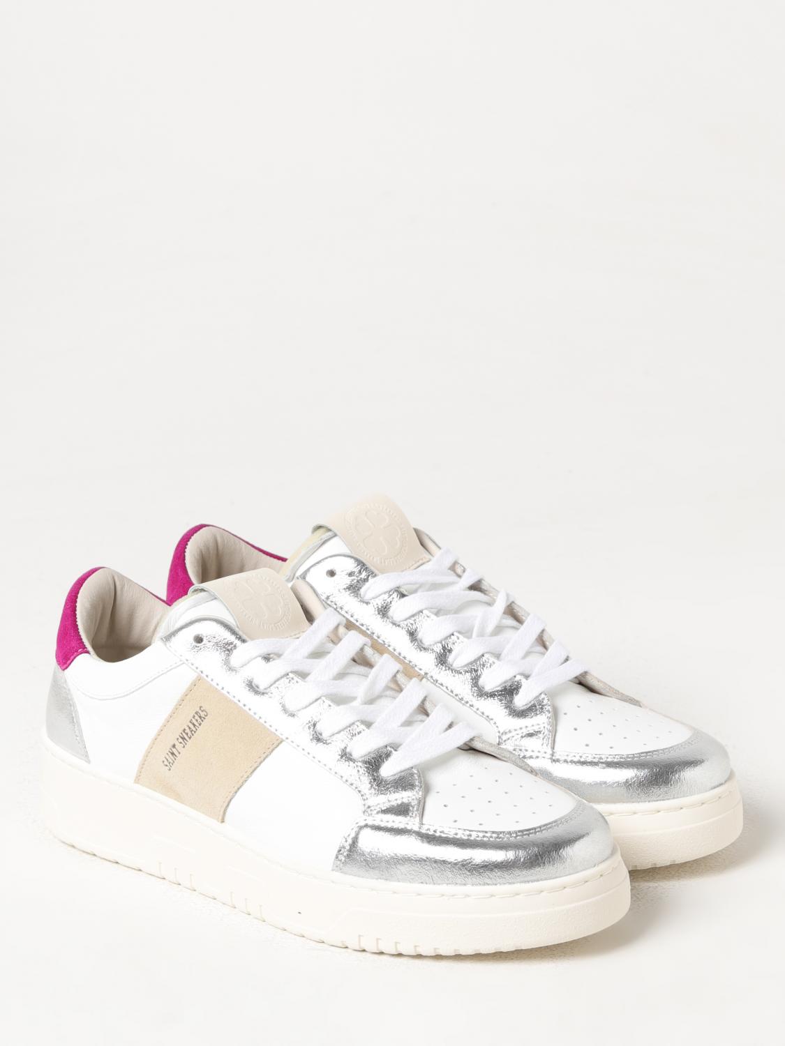 SAINT SNEAKERS SNEAKERS: Sneakers woman Saint Sneakers, Silver - Img 2